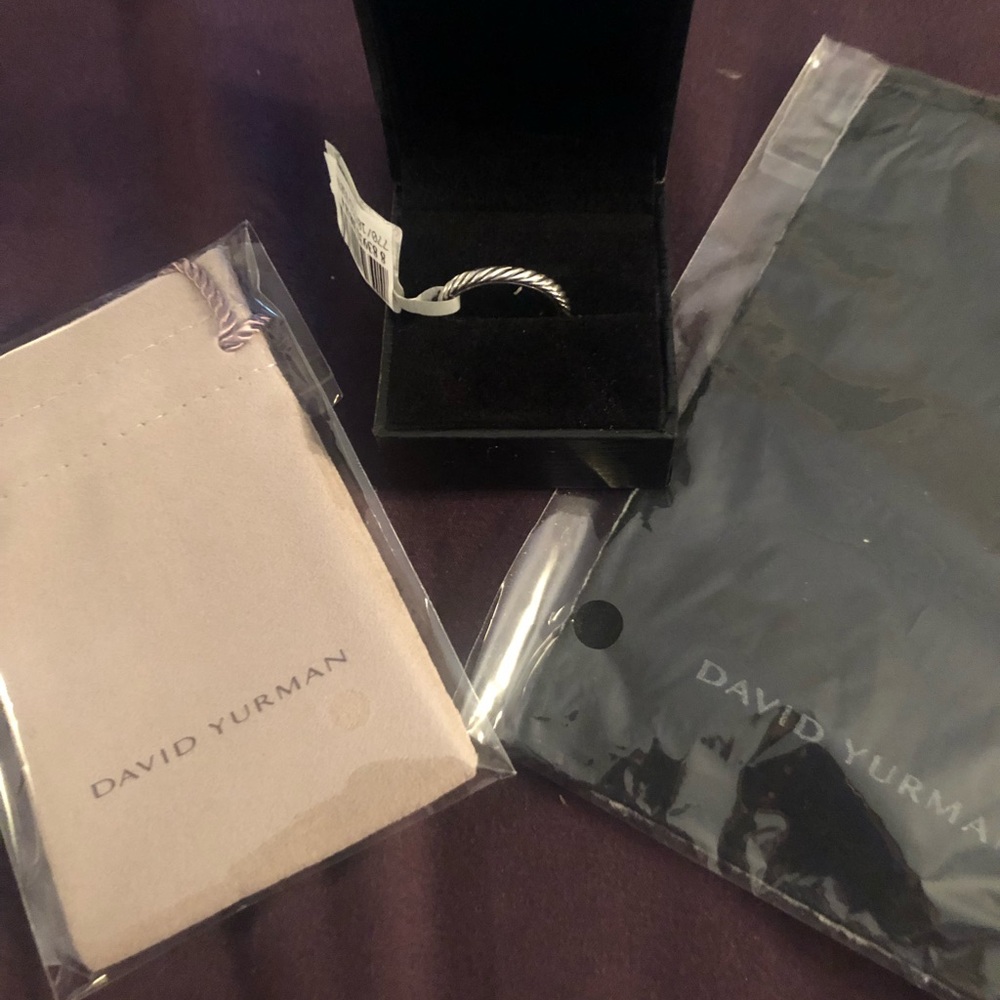 NWT David Yurman Classic cable ring 6